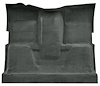 Molded Cut Pile Carpet for 1974 Chevrolet/GMC K Series Truck [Mass Backing, 1-Piece, Dark Gray] - image 1