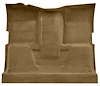 Molded Cut Pile Carpet for 1974 Chevrolet/GMC K Series Truck [Mass Backing, 1-Piece, Medium Doeskin] - image 1
