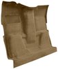 Molded Cut Pile Carpet for 1974 Chevrolet/GMC K Series Truck [Mass Backing, 1-Piece, Medium Doeskin] - image 2