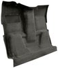 Molded Cut Pile Carpet for 1975-1980 Chevrolet/GMC K Series Truck [OE-Style Jute Backing, 1-Piece, Charcoal] - image 2