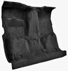 Molded Cut Pile Carpet for 1981-1987 Chevrolet, GMC C/K/R/V Series Truck [OE-Style Jute Backing, 1-Piece, Black] - image 2
