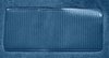 Molded Cut Pile Carpet for 1981-1987 Chevrolet, GMC C/K/R/V Series Truck [Mass Backing, 1-Piece, Blue] - image 3