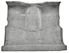 Molded Cut Pile Carpet for 1981-1987 Chevrolet, GMC C/K/R/V Series Truck [Mass Backing, 1-Piece, Silver] - image 1