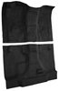 Molded Cut Pile Carpet Fits Select 2014-2018 Chevrolet, GMC Double Cab Truck Models [OE-Style Jute Backing, 2-Piece, Black] - image 2