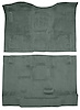 Molded Cut Pile Carpet Fits Select 2014-2018 Chevrolet, GMC Double Cab Truck Models [OE-Style Jute Backing, 2-Piece, Mist Gray] - image 1