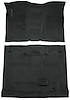 Molded Cut Pile Carpet Fits Select 2014-2018 Chevrolet, GMC Crew Cab Truck Models [OE-Style Jute Backing, 2-Piece, Ebony] - image 1