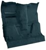 Molded Cut Pile Carpet for 1987 Chevrolet/GMC R Series Truck [OE-Style Jute Backing, 1-Piece, Dark Blue] - image 2