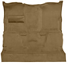 Molded Cut Pile Carpet for 1987 Chevrolet/GMC R Series Truck [OE-Style Jute Backing, 1-Piece, Medium Doeskin] - image 1