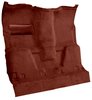 Molded Cut Pile Carpet for 1987 Chevrolet/GMC R Series Truck [OE-Style Jute Backing, 1-Piece, Maple/Canyon] - image 2