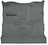 Molded Cut Pile Carpet for 1987 Chevrolet/GMC R Series Truck [Mass Backing, 1-Piece, Dove Gray] - image 1
