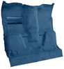 Molded Cut Pile Carpet for 1987 Chevrolet/GMC R Series Truck [Mass Backing, 1-Piece, Blue] - image 2