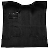 Molded Cut Pile Carpet for 1988-2002 Chevrolet/GMC C/K Series Trucks [OE-Style Jute Backing, Regular Cab, 1-Piece, Black] - image 1