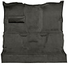 Molded Cut Pile Carpet for 1988-2002 Chevrolet/GMC C/K Series Trucks [OE-Style Jute Backing, Regular Cab, 1-Piece, Charcoal] - image 1