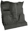 Molded Cut Pile Carpet for 1988-2002 Chevrolet/GMC C/K Series Trucks [OE-Style Jute Backing, Regular Cab, 1-Piece, Charcoal] - image 2