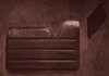 Molded Cut Pile Carpet for 1988-2002 Chevrolet/GMC C/K Series Trucks [Mass Backing, Regular Cab, 1-Piece, Claret] - image 3