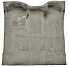 Molded Cut Pile Carpet for 1988-2002 Chevrolet/GMC C/K Series Trucks [Mass Backing, Regular Cab, 1-Piece, Medium Gray/Pewter] - image 1