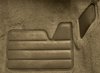 Molded Cut Pile Carpet for 1988-2002 Chevrolet/GMC C/K Series Trucks [Jute Backing, Extended Cab, 1-Piece, Medium Beige] - image 3