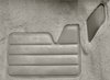 Molded Cut Pile Carpet for 1988-2002 Chevrolet/GMC C/K Series Trucks [Jute Backing, Extended Cab, 1-Piece, Medium Gray/Pewter] - image 3