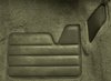 Molded Cut Pile Carpet for 1988-2002 Chevrolet/GMC C/K Series Trucks [Mass Backing, Extended Cab, 1-Piece, Sandalwood] - image 3