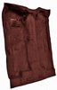 Molded Cut Pile Carpet for 1988-2002 Chevrolet/GMC C/K Series Trucks [Mass Backing, Extended Cab, 1-Piece, Claret] - image 2