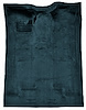Molded Cut Pile Carpet for 1988-2002 Chevrolet/GMC C/K Series Trucks [Mass Backing, Extended Cab, 1-Piece, Dark Blue] - image 1
