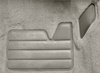 Molded Cut Pile Carpet for 1988-2002 Chevrolet/GMC C/K Series Trucks [Mass Backing, Extended Cab, 1-Piece, Medium Gray/Pewter] - image 3
