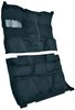 Molded Cut Pile Carpet for 1981-1991 Chevrolet/GMC C/R Series Trucks [OE-Style Jute Backing, Crew Cab, 2-Piece, Midnight Blue] - image 2