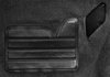 Molded Cut Pile Carpet for 1992-2000 Chevrolet/GMC C/K Series Trucks [OE-Style Jute Backing, Crew Cab, 1-Piece, Black] - image 3