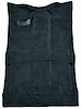Molded Cut Pile Carpet for 1992-2000 Chevrolet/GMC C/K Series Trucks [OE-Style Jute Backing, Crew Cab, 1-Piece, Midnight Blue] - image 1