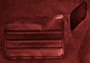 Molded Cut Pile Carpet for 1992-2000 Chevrolet/GMC C/K Series Trucks [OE-Style Jute Backing, Crew Cab, 1-Piece, Oxblood] - image 3