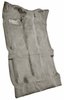 Molded Cut Pile Carpet for 1992-2000 Chevy/GMC C/K Series Trucks [OE-Style Jute Backing, Crew Cab, 1-Piece, Medium Gray/Pewter] - image 2