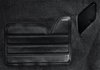 Molded Cut Pile Carpet for 1992-2000 Chevrolet/GMC C/K Series Trucks [Mass Backing, Crew Cab, 1-Piece, Graphite] - image 3