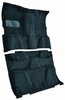 Molded Cut Pile Carpet for 1981-1991 Chevrolet/GMC C/K/R/V Series Trucks [Mass Backing, Crew Cab, 2-Piece, Dark Blue] - image 2
