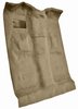 Molded Cut Pile Carpet for 1999-2007 Chevy Silverado/GMC Sierra [Mass Backing, Extended Cab, 1-Piece, Antelope/Light Neutral] - image 2
