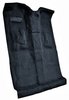 Molded Cut Pile Carpet Fits Select 1999-2007 Cadillac/Chevy/GMC Trucks [OE-Style Jute Backing, Crew Cab, 1-Piece, Navy Blue] - image 2