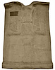 Molded Cut Pile Carpet Fits Select 1999-2007 Cadillac/Chevy/GMC Trucks [Jute Backing, Crew Cab, 1-Piece, Antelope/Light Neutral] - image 1