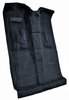 Molded Cut Pile Carpet Fits Select 1999-2007 Cadillac/Chevy/GMC Trucks [Mass Backing, Crew Cab, 1-Piece, Navy Blue] - image 2