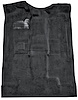 Molded Cut Pile Carpet Fits Select 1997-2002 Chevy/GMC Trucks [Mass Backing, Extended Cab, 1-Piece, Graphite] - image 1