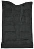 Molded Cut Pile Carpet Fits Select 2007-2014 Cadillac/Chevy/GMC Trucks [OE-Style Jute Backing, Crew Cab, 1-Piece, Ebony] - image 1