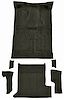 Molded Cut Pile Carpet Fits Select 1983-1994 Chevrolet/GMC SUVs [OE-Style Jute Backing, 2-Door, 6-Piece, Charcoal] - image 1