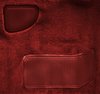 Molded Cut Pile Carpet Fits Select 1983-1994 Chevrolet/GMC SUVs [OE-Style Jute Backing, 2-Door, 6-Piece, Oxblood] - image 3