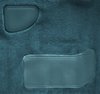 Molded Cut Pile Carpet Fits Select 1983-1994 Chevrolet/GMC SUVs [OE-Style Jute Backing, 2-Door, 6-Piece, Blue] - image 3