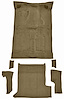 Molded Cut Pile Carpet Fits Select 1983-1994 Chevrolet/GMC SUVs [OE-Style Jute Backing, 2-Door, 6-Piece, Medium Beige] - image 1