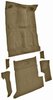 Molded Cut Pile Carpet Fits Select 1983-1994 Chevrolet/GMC SUVs [OE-Style Jute Backing, 2-Door, 6-Piece, Medium Beige] - image 2