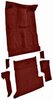 Molded Cut Pile Carpet Fits Select 1983-1994 Chevrolet/GMC SUVs [Mass Backing, 2-Door, 6-Piece, Oxblood] - image 2