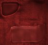 Molded Cut Pile Carpet Fits Select 1983-1994 Chevrolet/GMC SUVs [Mass Backing, 2-Door, 6-Piece, Oxblood] - image 3