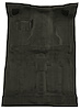 Molded Cut Pile Carpet Fits Select 1983-1994 Chevrolet/GMC SUVs [OE-Style Jute Backing, 2-Door, 1-Piece, Charcoal] - image 1