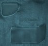 Molded Cut Pile Carpet Fits Select 1983-1994 Chevrolet/GMC SUVs [OE-Style Jute Backing, 2-Door, 1-Piece, Blue] - image 3