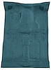 Molded Cut Pile Carpet Fits Select 1983-1994 Chevrolet/GMC SUVs [Mass Backing, 2-Door, 1-Piece, Blue] - image 1