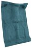 Molded Cut Pile Carpet Fits Select 1983-1994 Chevrolet/GMC SUVs [Mass Backing, 2-Door, 1-Piece, Blue] - image 2
